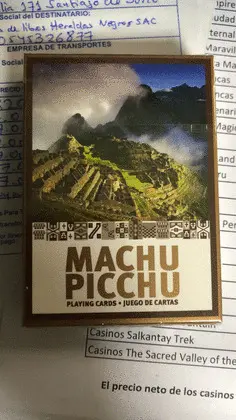 CASINOS (MACHU PICCHU) BORDE MARRÓN CASINOS (MACHU PICCHU) BORDE MARRÓN