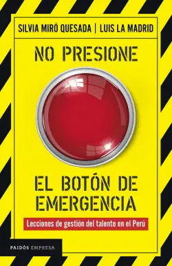 NO PRESIONE EL BOTÓN DE EMERGENCIA NO PRESIONE EL BOTÓN DE EMERGENCIA