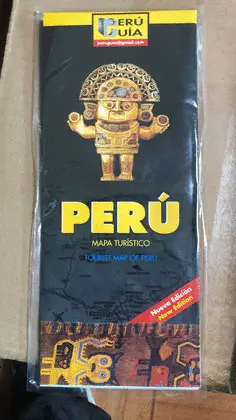 PERÚ. MAPA TURÍSTICO PERÚ. MAPA TURÍSTICO