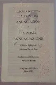LA PRIMERA ANUNCIACIÓN / LA PRIMA ANNUNCIAZIONE