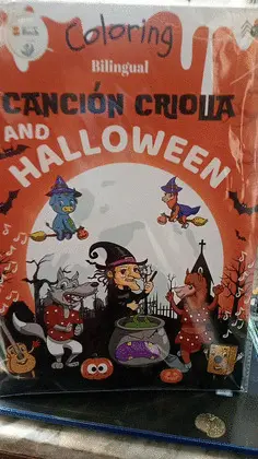 CANCION CRIOLLA AND HALLOWEEN (COLORING BOOK)
