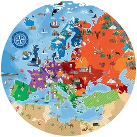 EUROPA. VIAJA, CONOCE, EXPLORA. CON PUZZLE. EDIC. ILUSTRADO (ESPAÑOL)