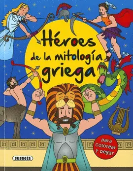HEROES DE LA MITOLOGIA GRIEGA PARA COLOREAR Y PEGAR